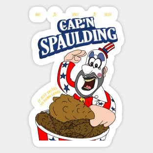 Cap'n Spaulding Sticker